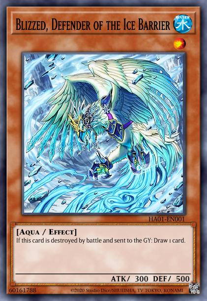 Blizzed, Defender of the Ice Barrier Card Image