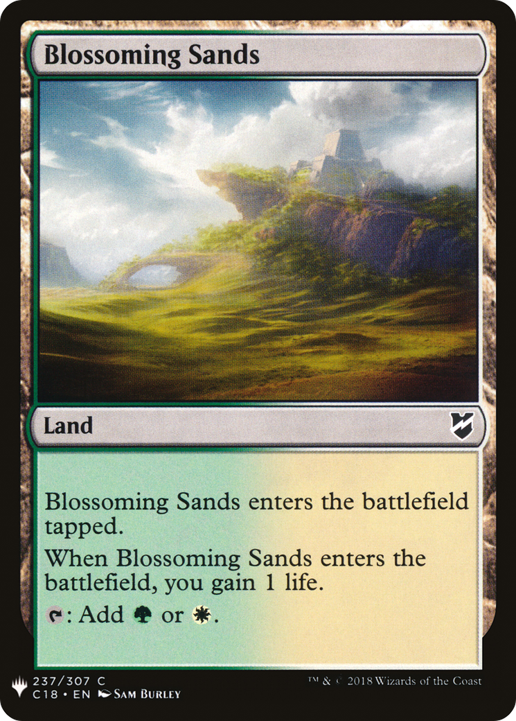 Blossoming Sands Card Image