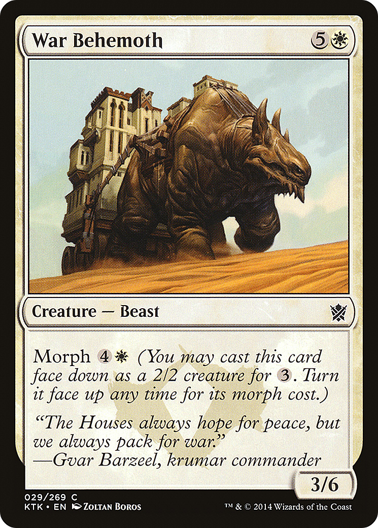 War Behemoth Card Image