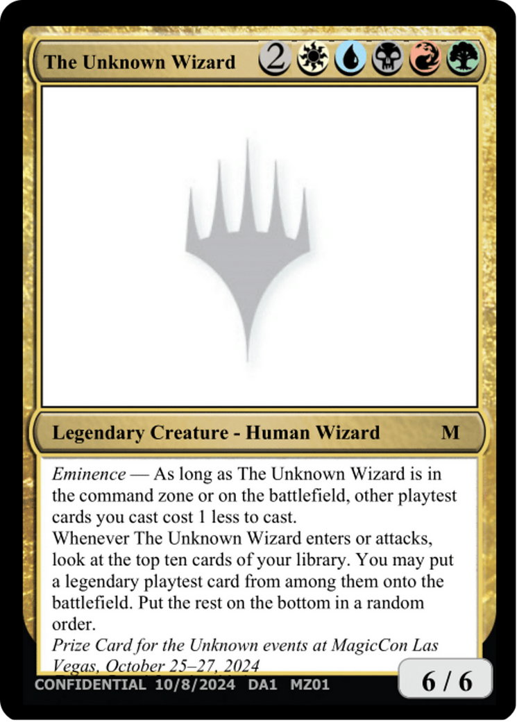 The Unknown Wizard Card Image