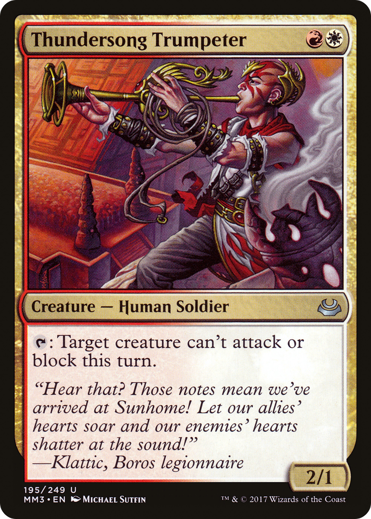 Thundersong Trumpeter Card Image