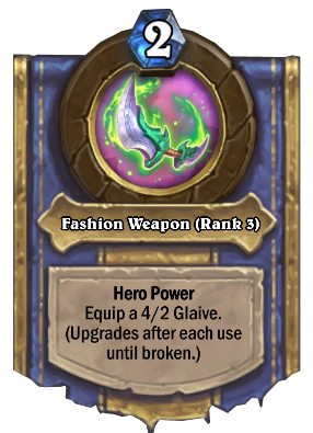 Fashion Weapon (Rank 3) Card Image