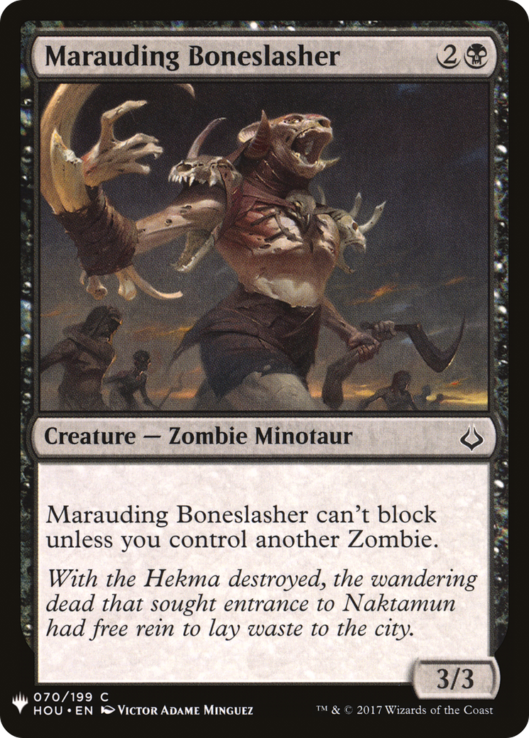 Marauding Boneslasher Card Image