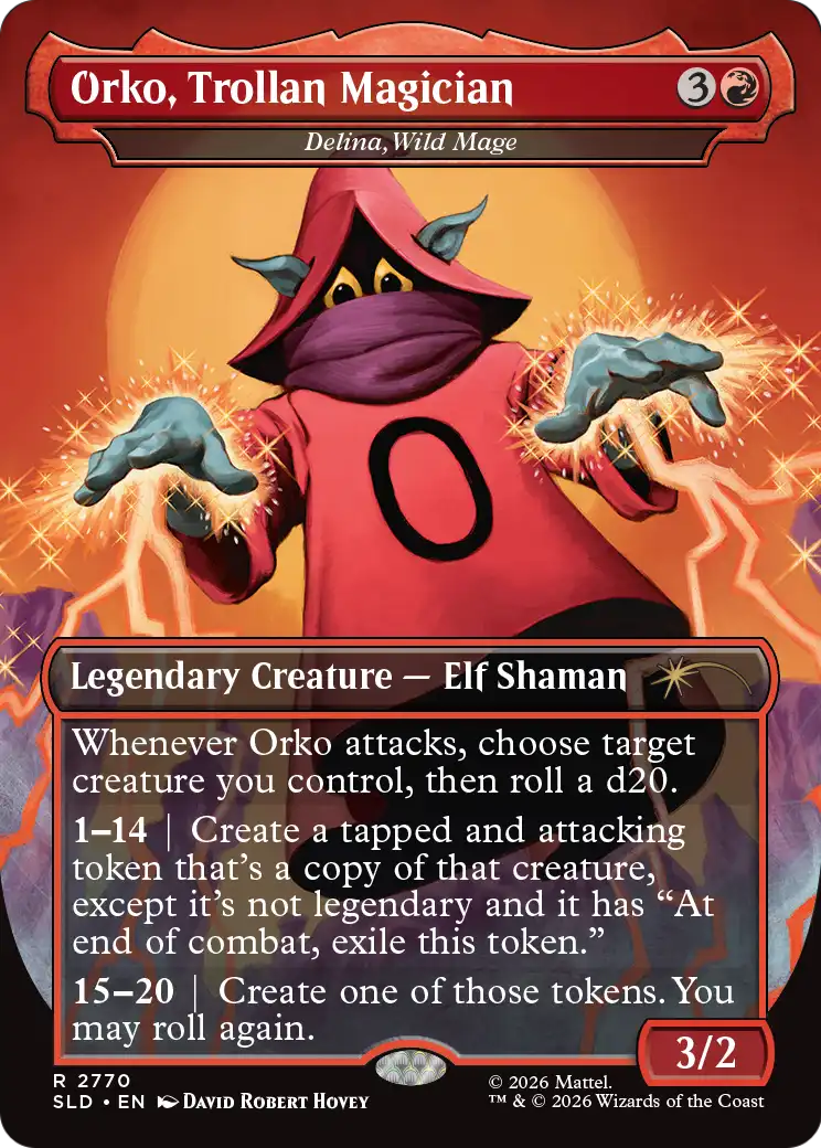 Delina, Wild Mage Card Image