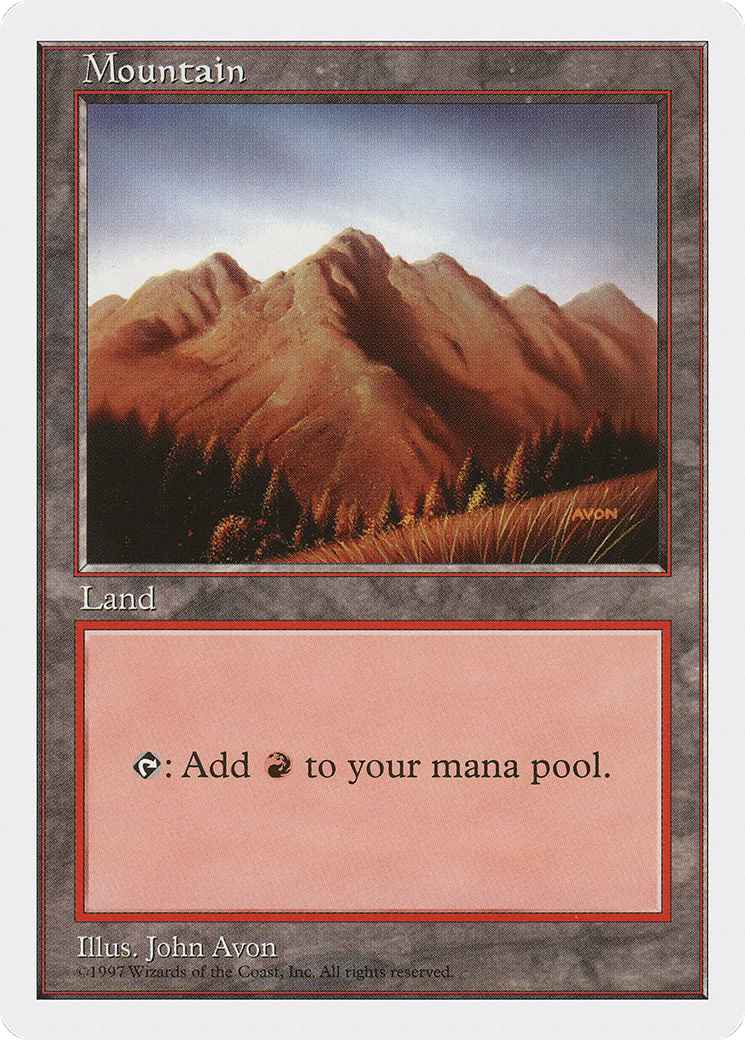 Mountain Card Image