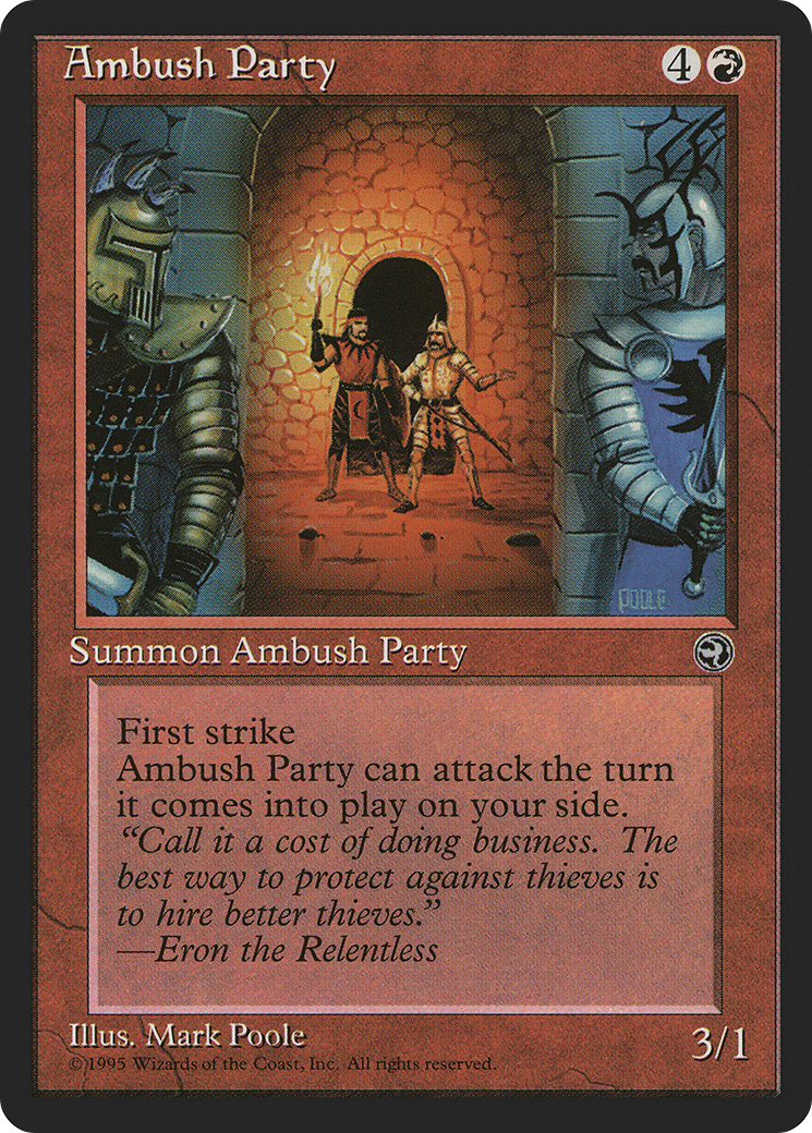 Ambush Party Card Image