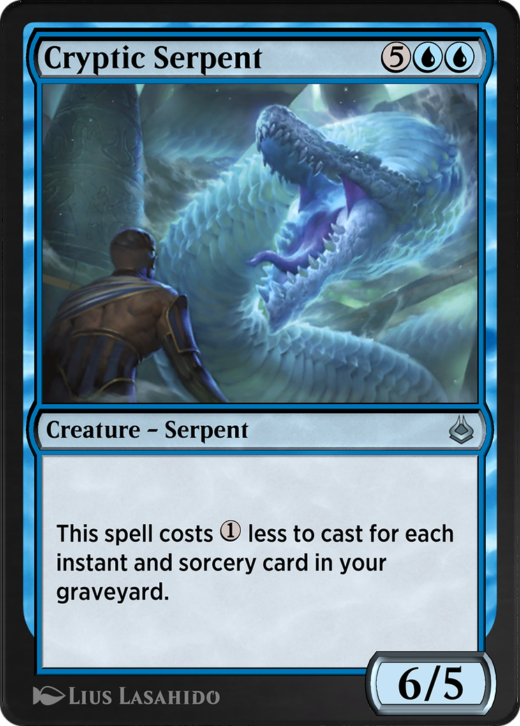 Cryptic Serpent Card Image