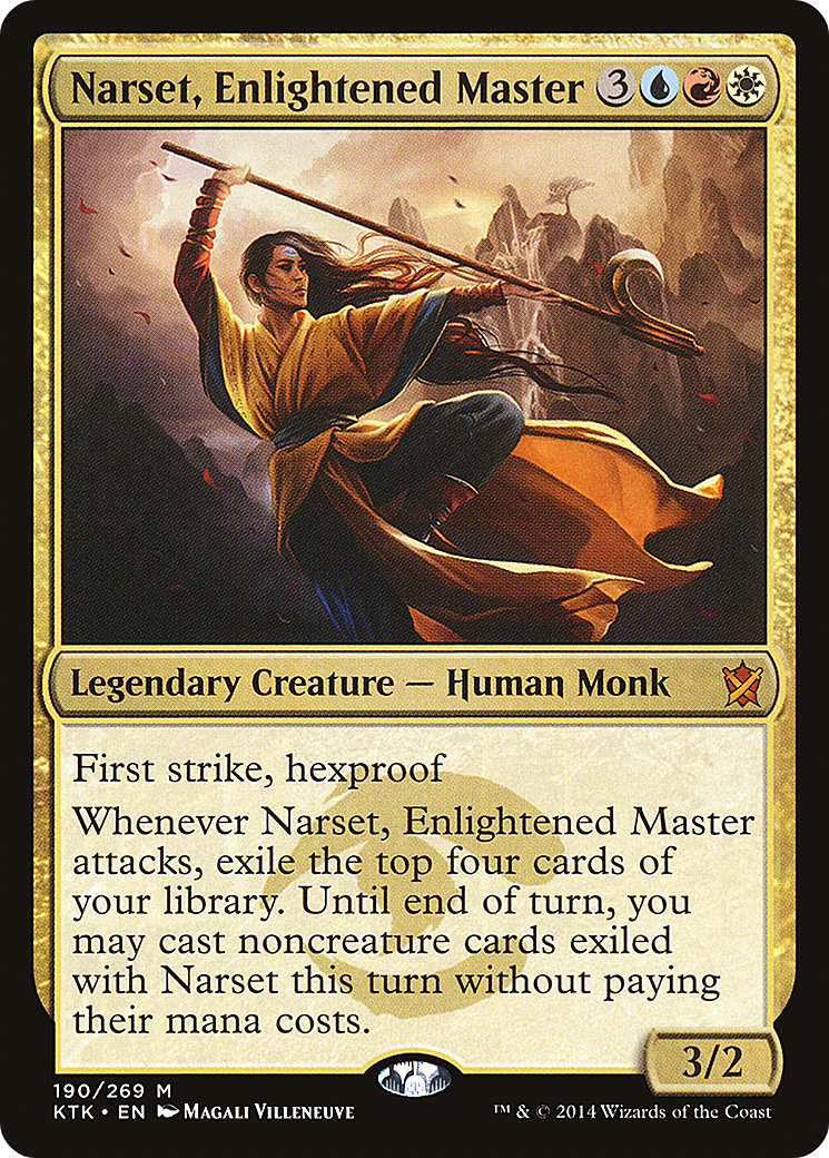 Narset, Enlightened Master Card Image