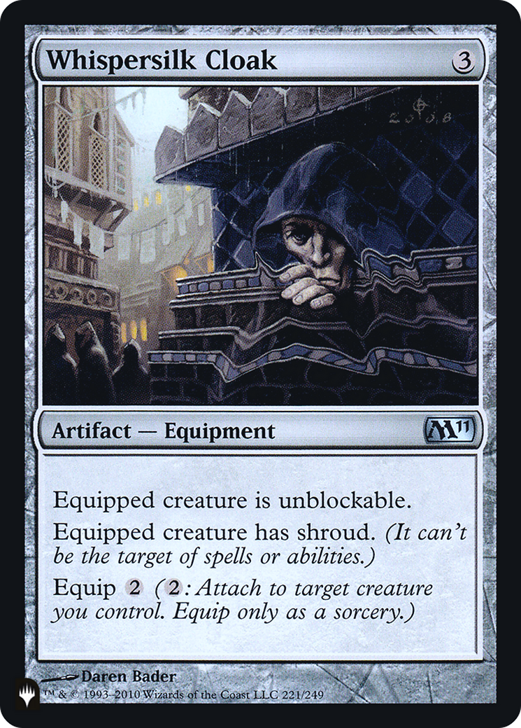 Whispersilk Cloak Card Image