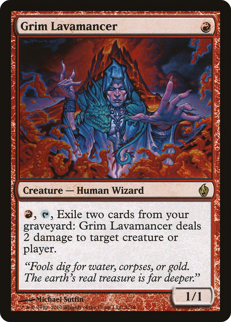 Grim Lavamancer Card Image