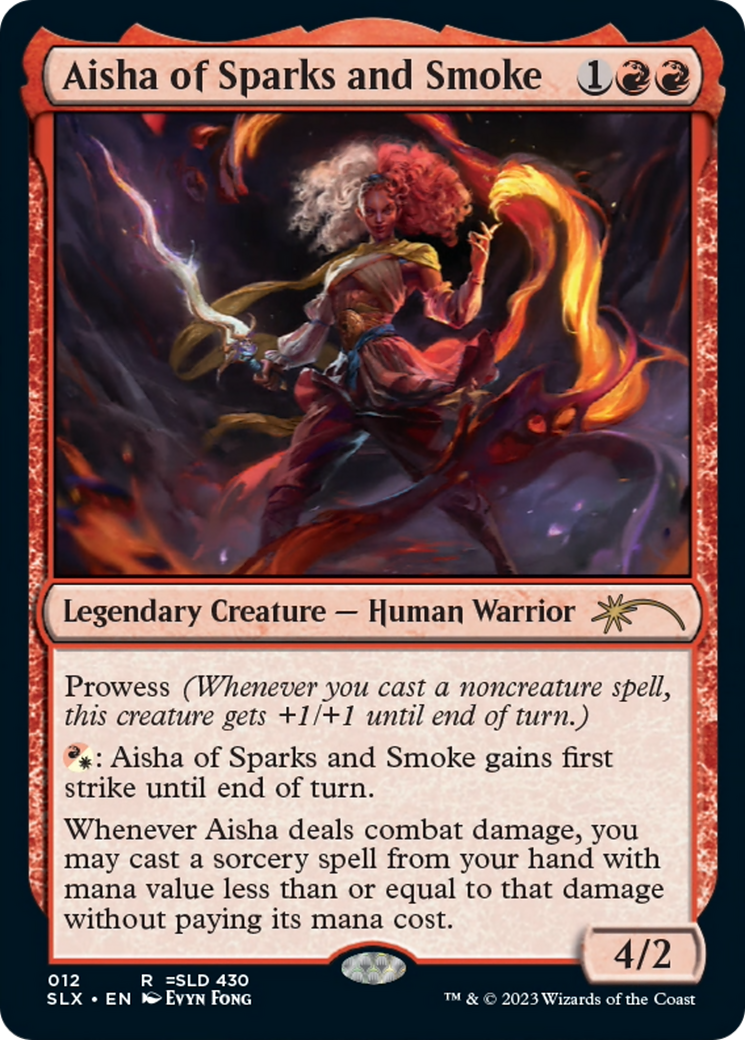 Aisha of Sparks and Smoke Card Image