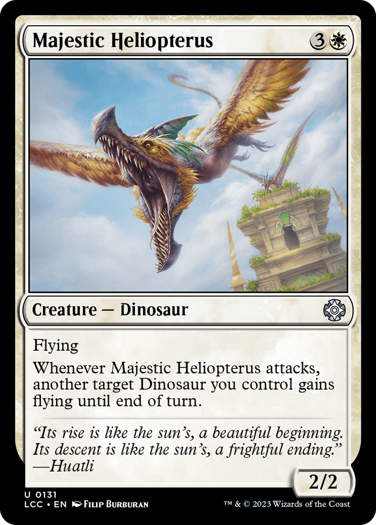 Majestic Heliopterus Card Image