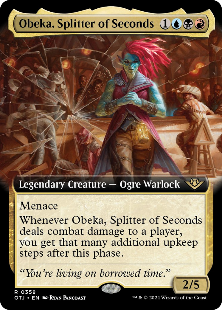 Obeka, Splitter of Seconds Card Image