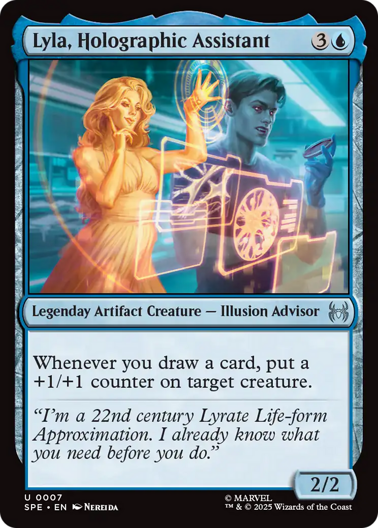 Lyla, Holographic Assistant Card Image