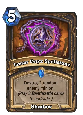 Lesser Onyx Spellstone Card Image