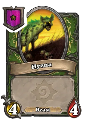 Hyena Card Image