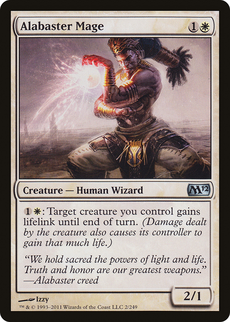 Alabaster Mage Card Image