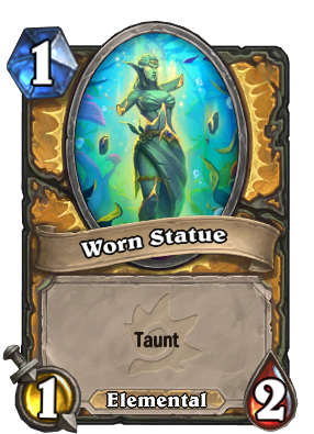 Worn Statue Card Image
