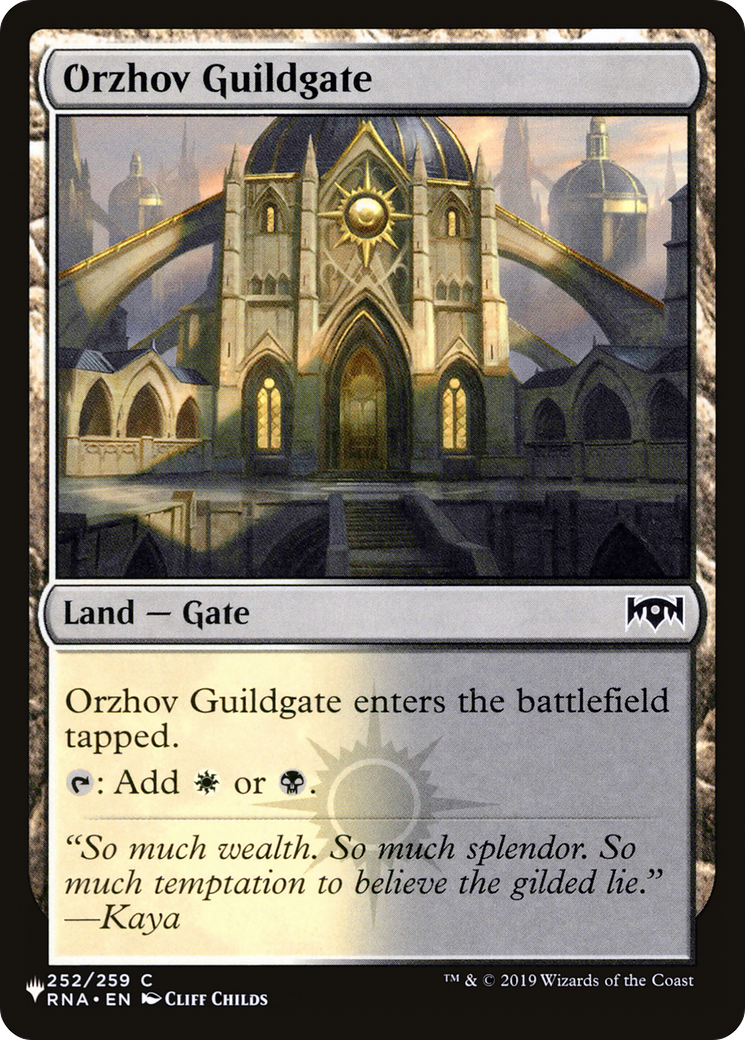 Orzhov Guildgate Card Image