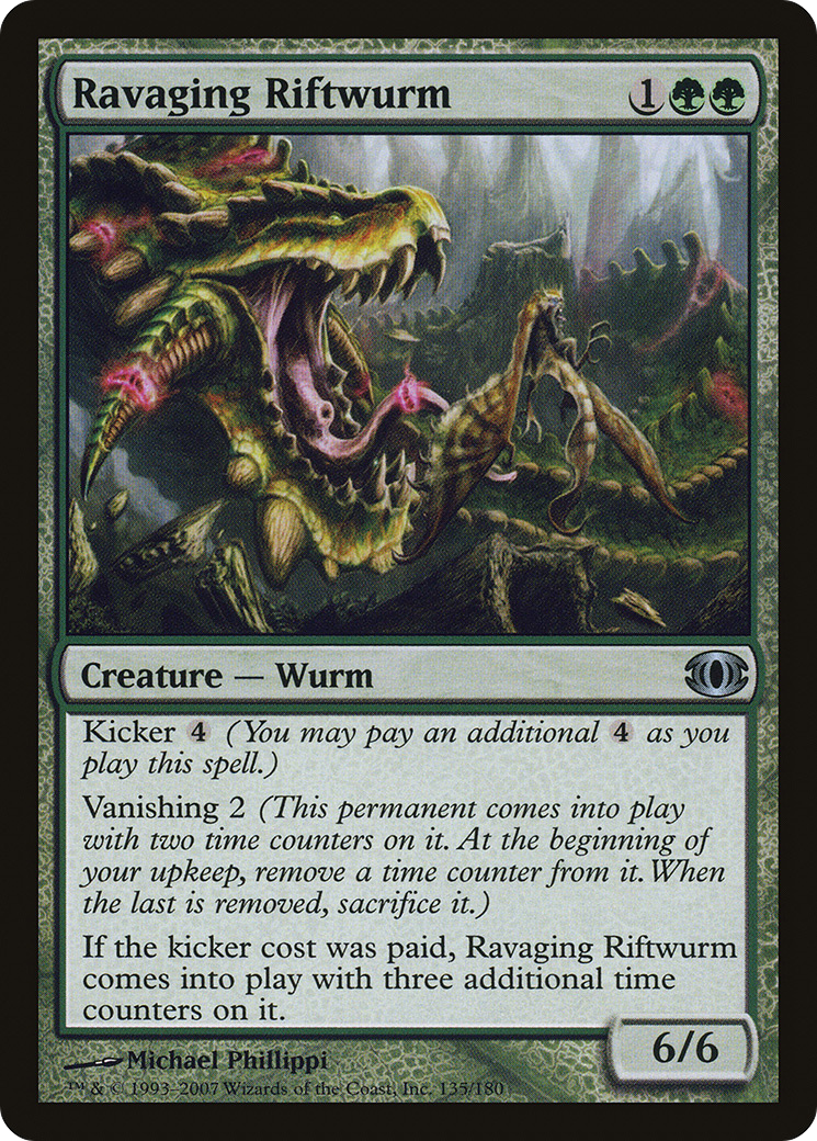 Ravaging Riftwurm Card Image