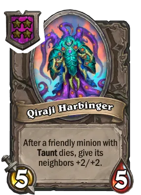 Qiraji Harbinger Card Image