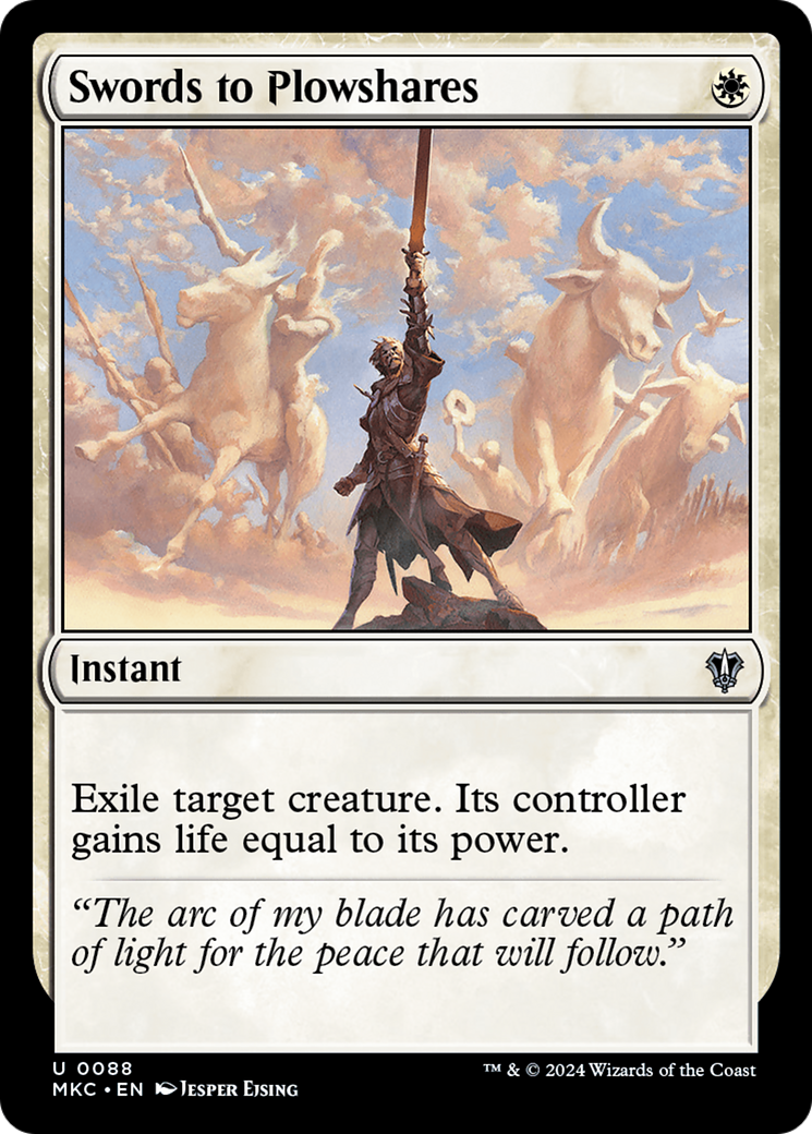 Swords to Plowshares Card Image