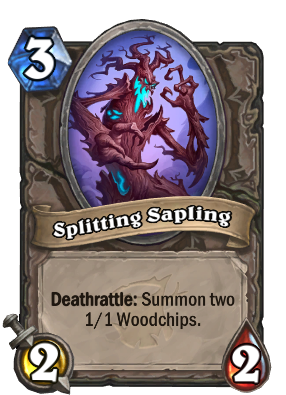 Splitting Sapling Card Image