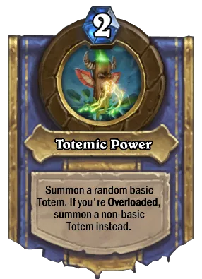 Totemic Power Card Image