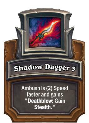 Shadow Dagger 3 Card Image