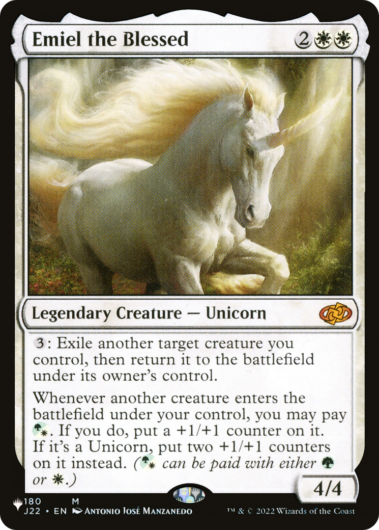 Emiel the Blessed Card Image