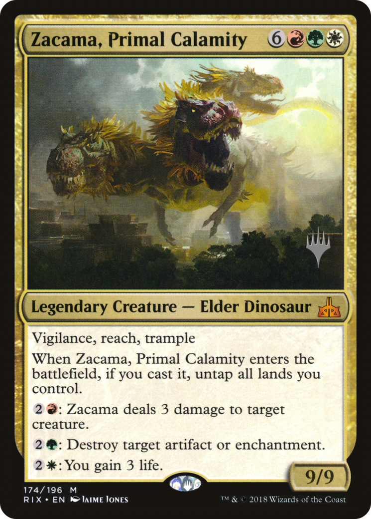 Zacama, Primal Calamity Card Image