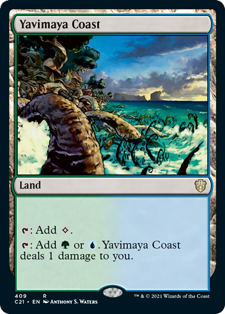 Yavimaya Coast Card Image