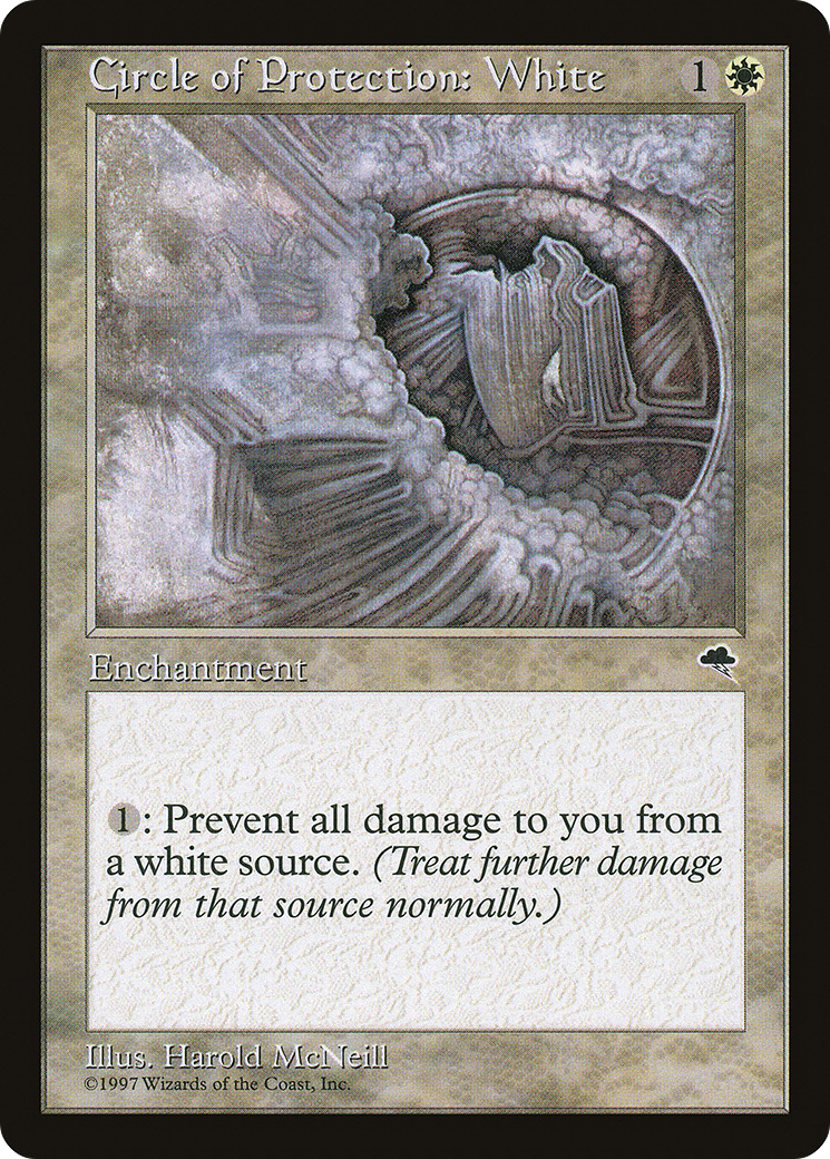 Circle of Protection: White Card Image