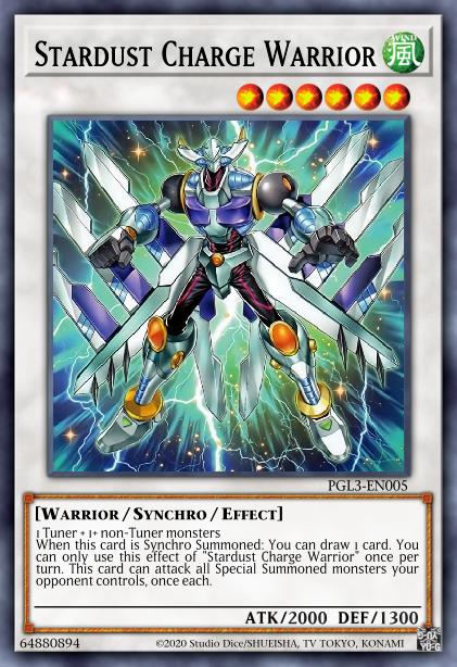 Stardust Charge Warrior Card Image