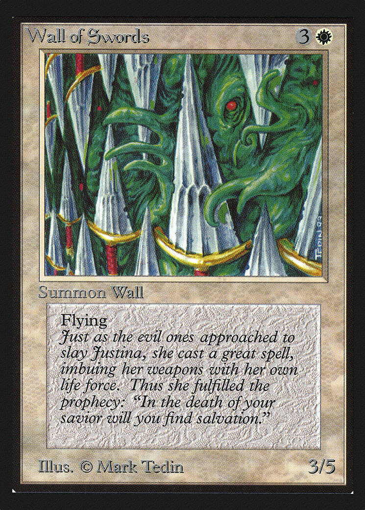 Wall of Swords Card Image