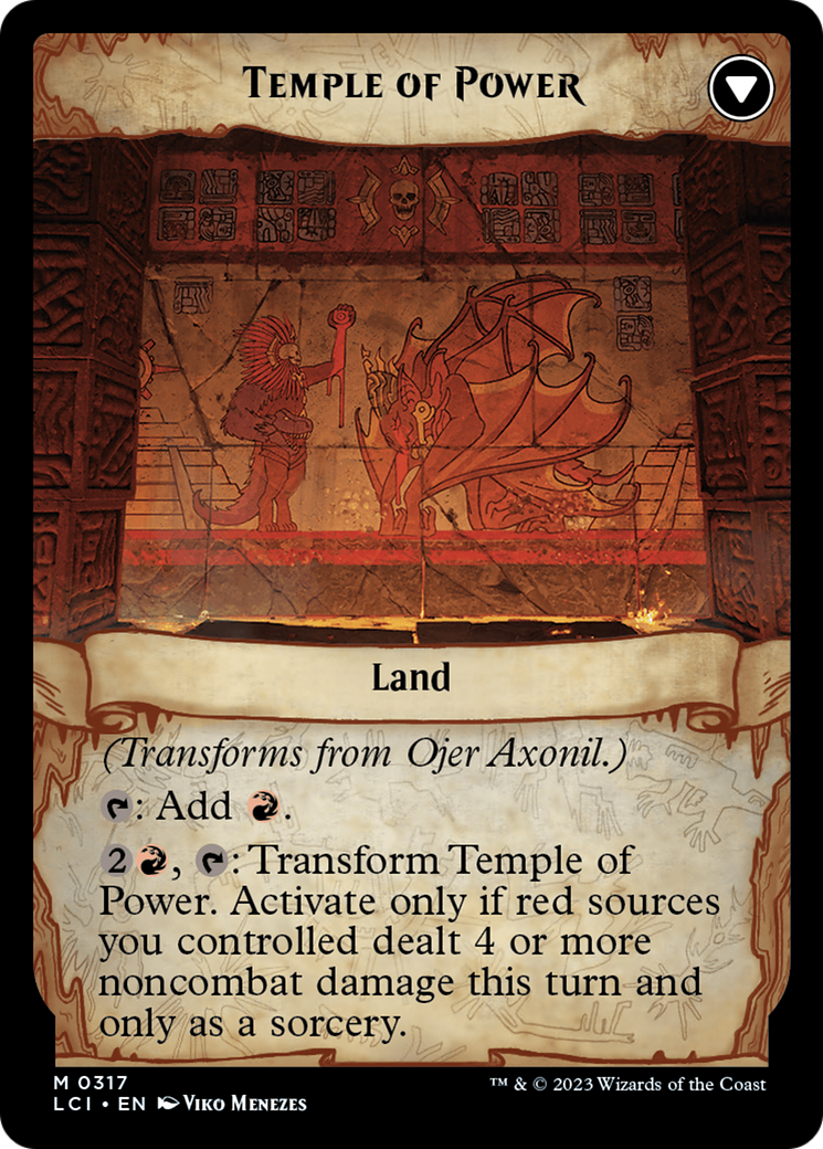 Ojer Axonil, Deepest Might // Temple of Power Card Image