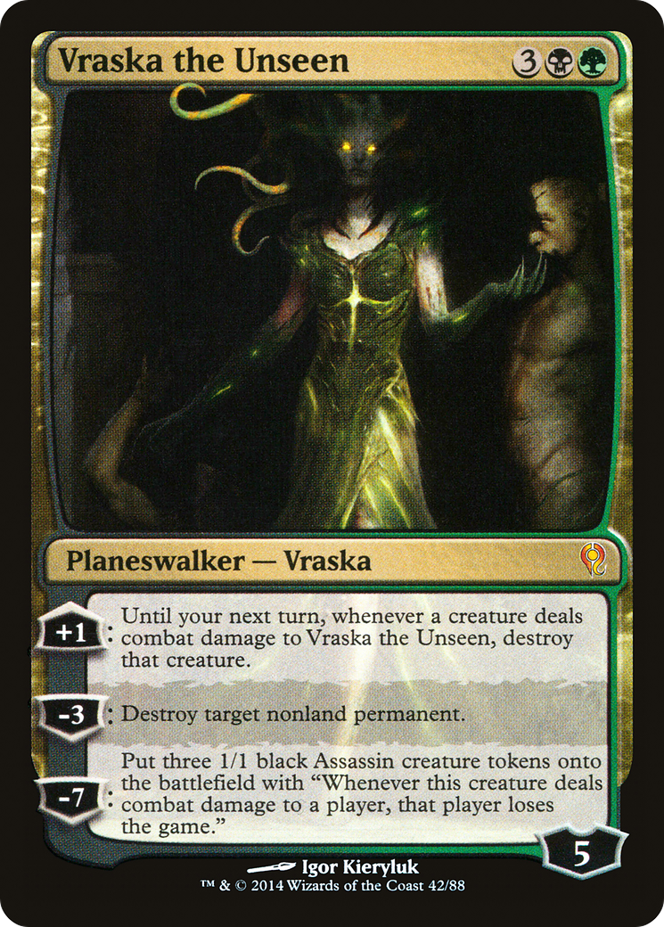 Vraska the Unseen Card Image