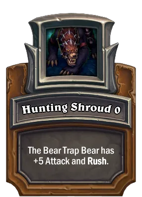 Hunting Shroud {0} Card Image