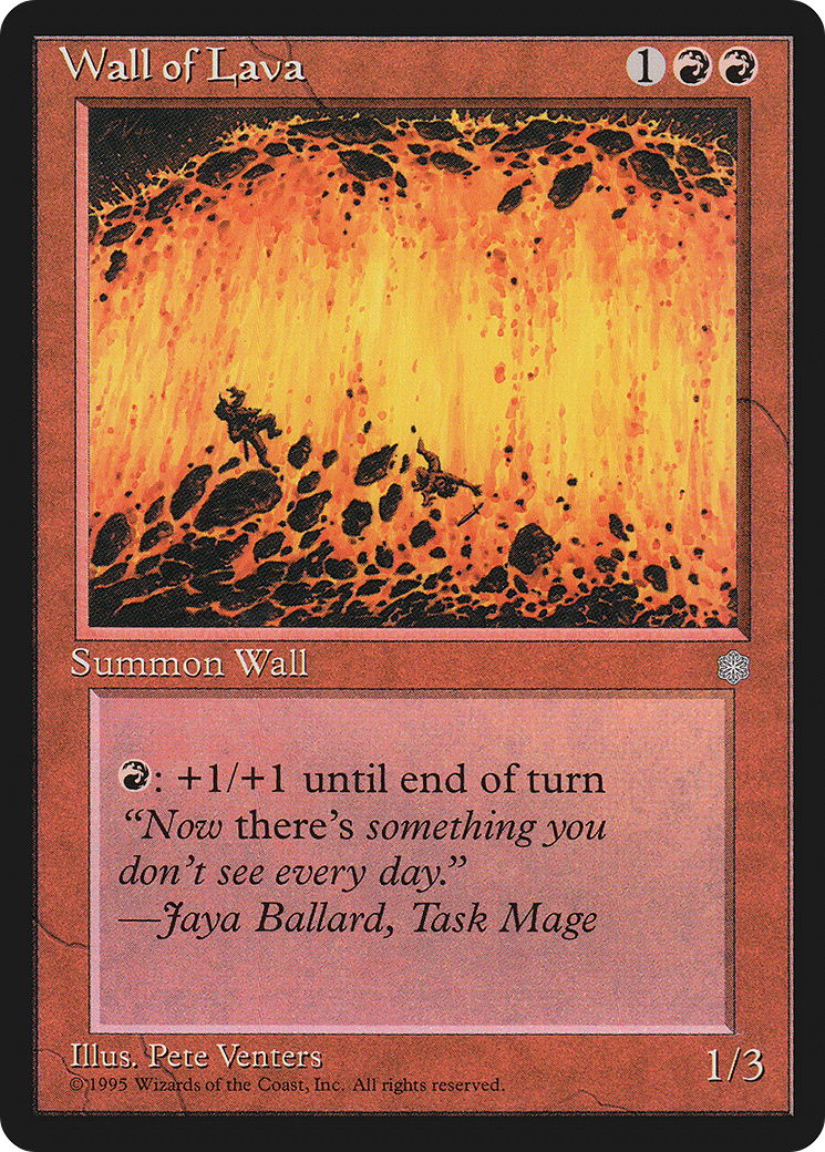 Wall of Lava Card Image