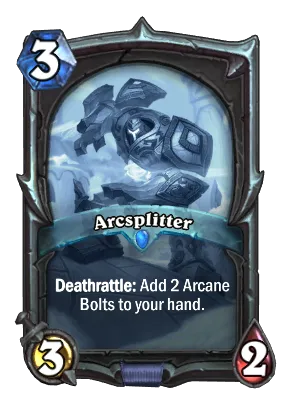 Arcsplitter Signature Card Image