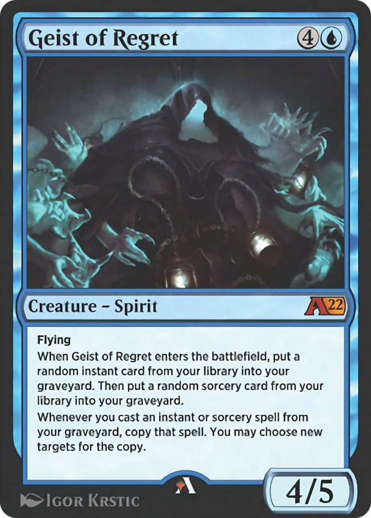 Geist of Regret Card Image