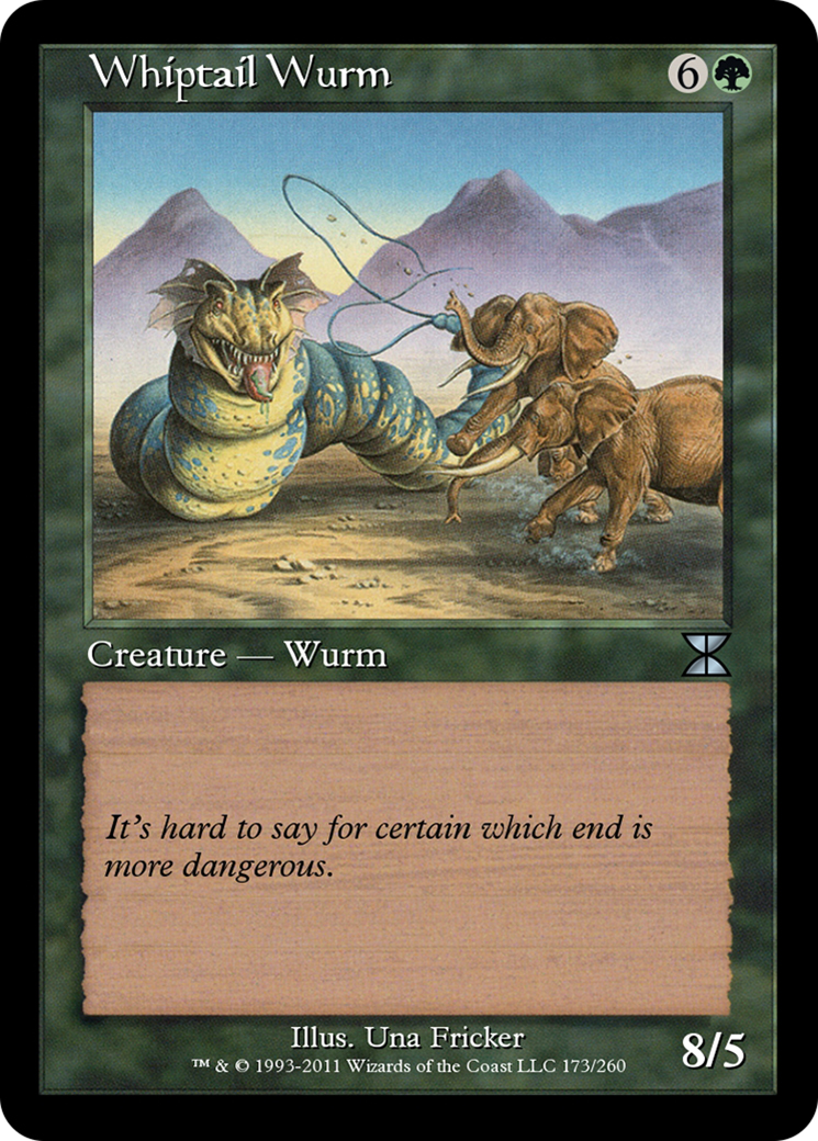 Whiptail Wurm Card Image