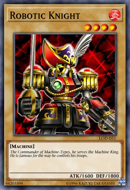 Robotic Knight Card Image