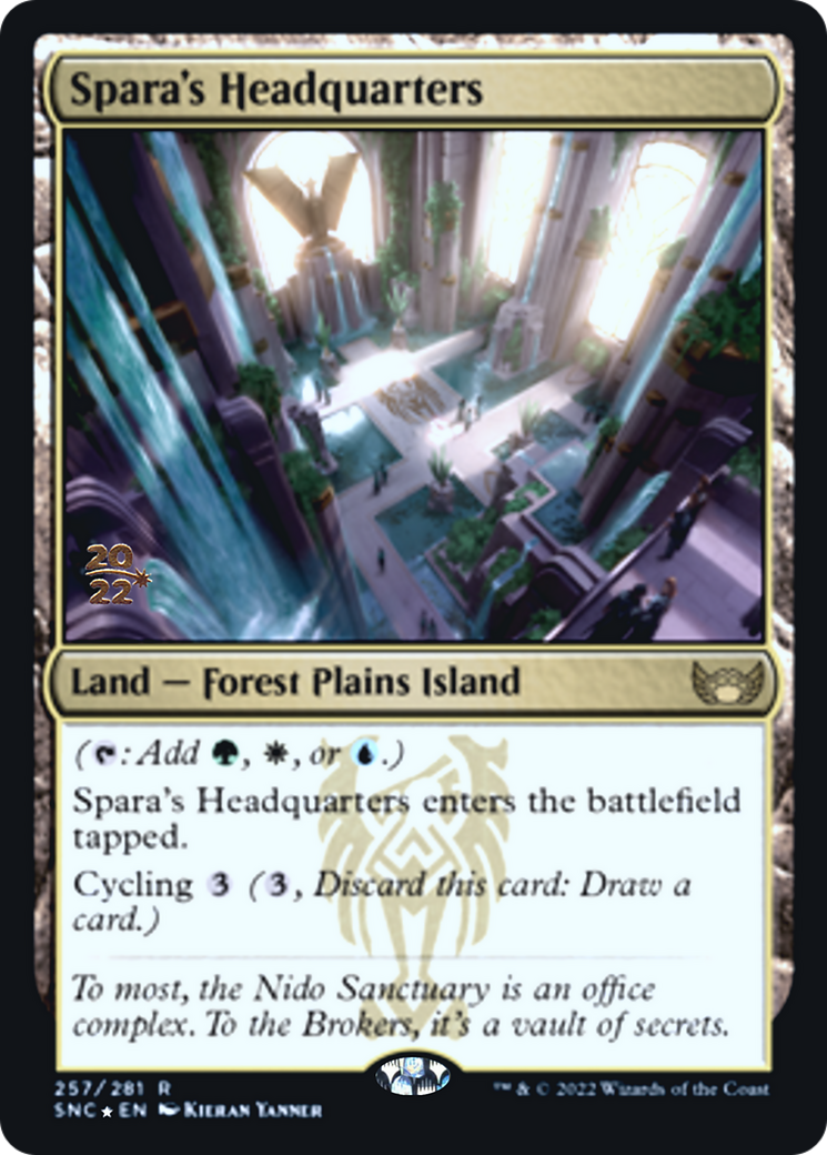 Spara's Headquarters Card Image