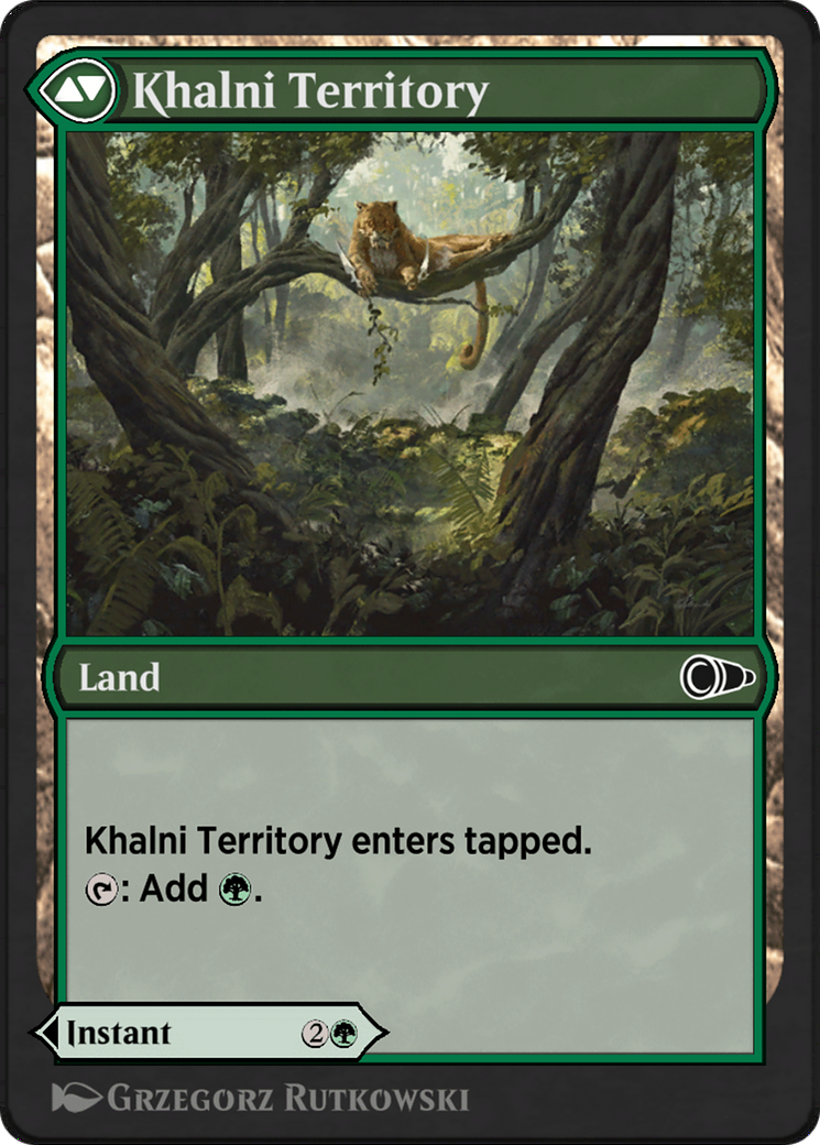 Khalni Ambush // Khalni Territory Card Image