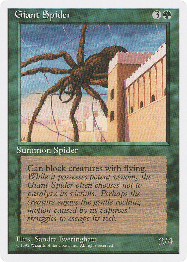 Giant Spider Card Image