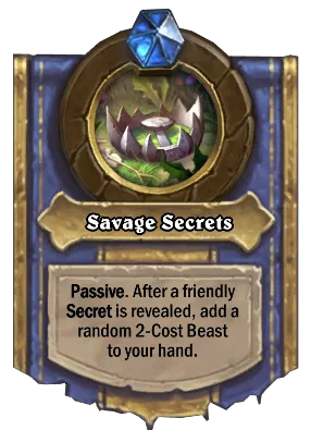 Savage Secrets Card Image