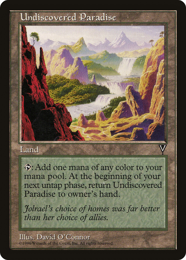 Undiscovered Paradise Card Image