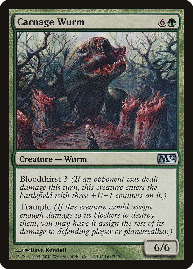 Carnage Wurm Card Image