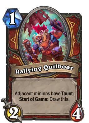Rallying Quilboar Card Image